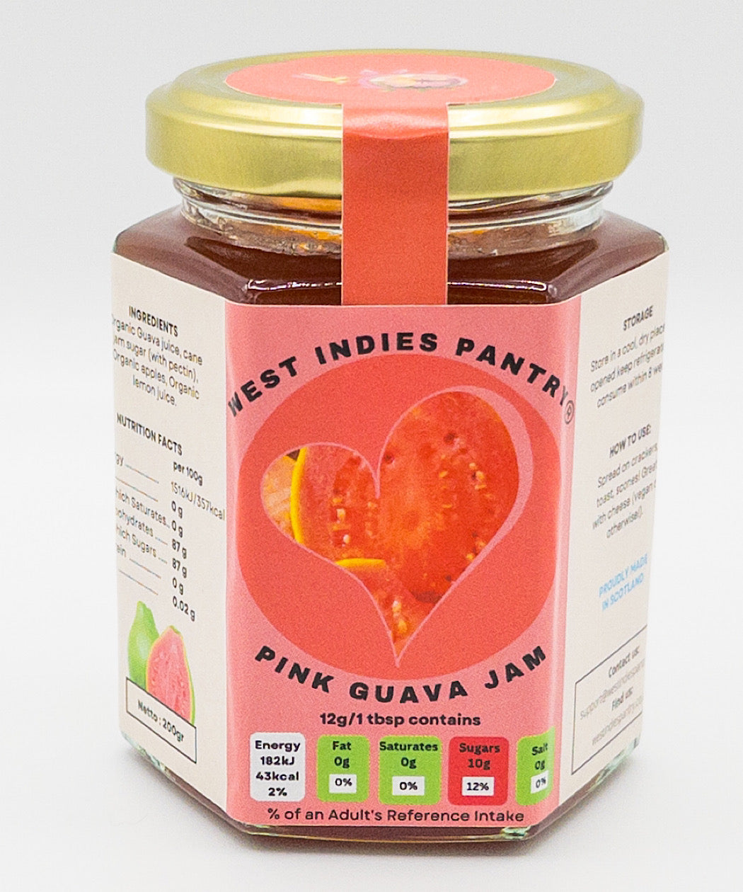 Guava Jam and Passion fruit jelly (2x200g)