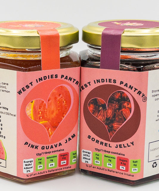 Sorrel Jelly and Guava Jam (2x200g)